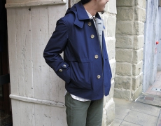 S.E.H KELLY / BRITISH VENTILE HOODED SEAM JACKET