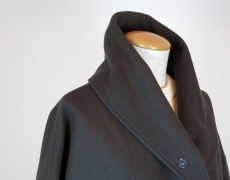 Honnete / Shawl Collar Wide Coat / B.Moss Velvet Cardigan