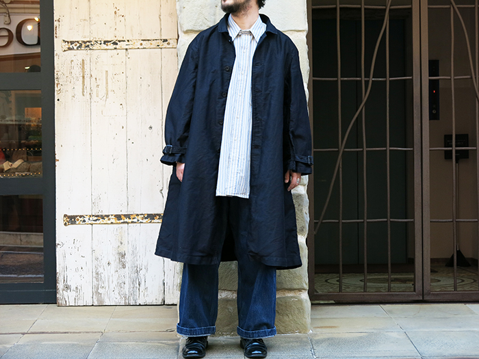 OUTIL MANTEAU UZES ホスピタルリネンコート - 通販