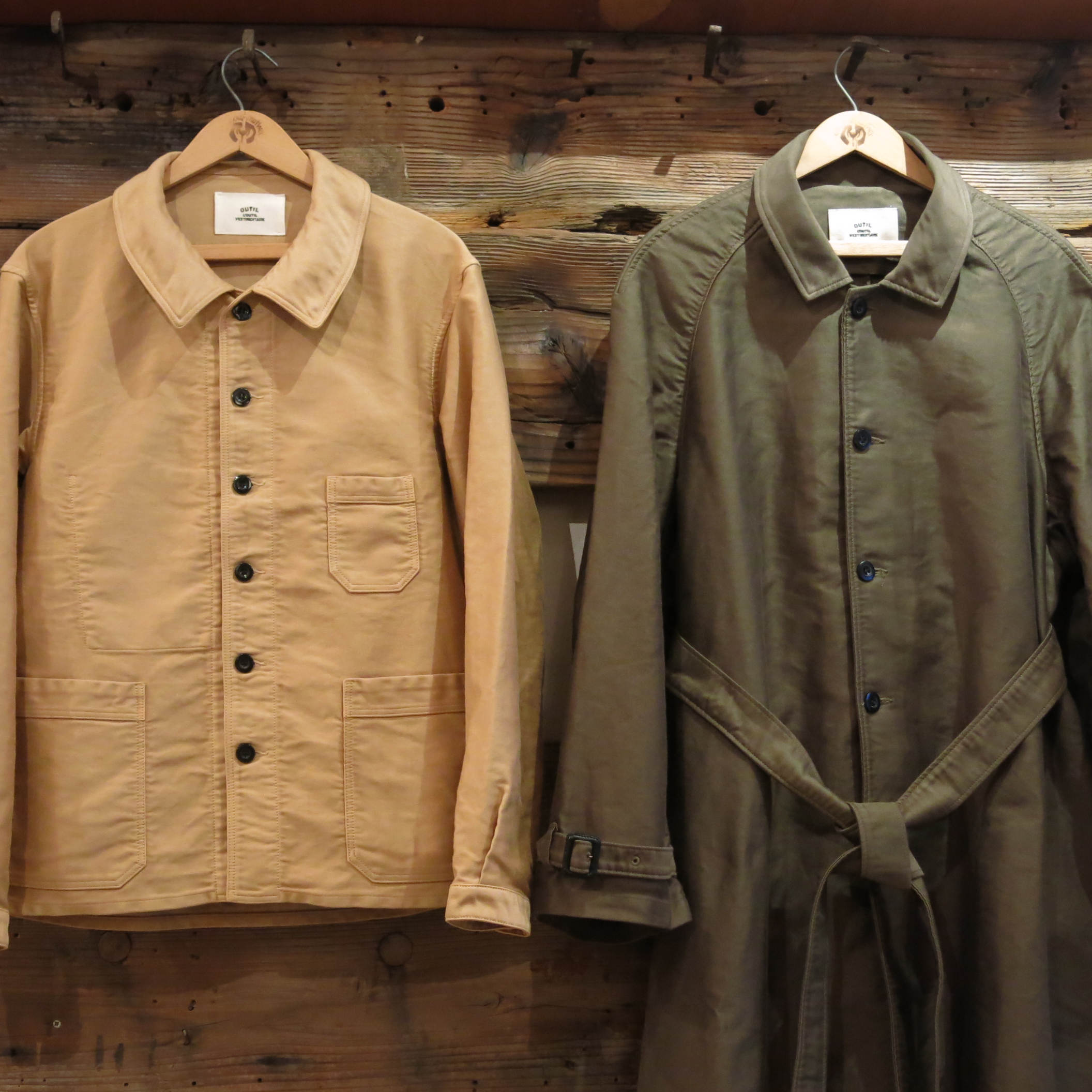 OUTIL / MANTEAU UZES / VESTE LAVAL / PANTALON ISSEL