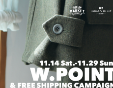 W.POINT&FREE SHIPPING CAMPAIGN