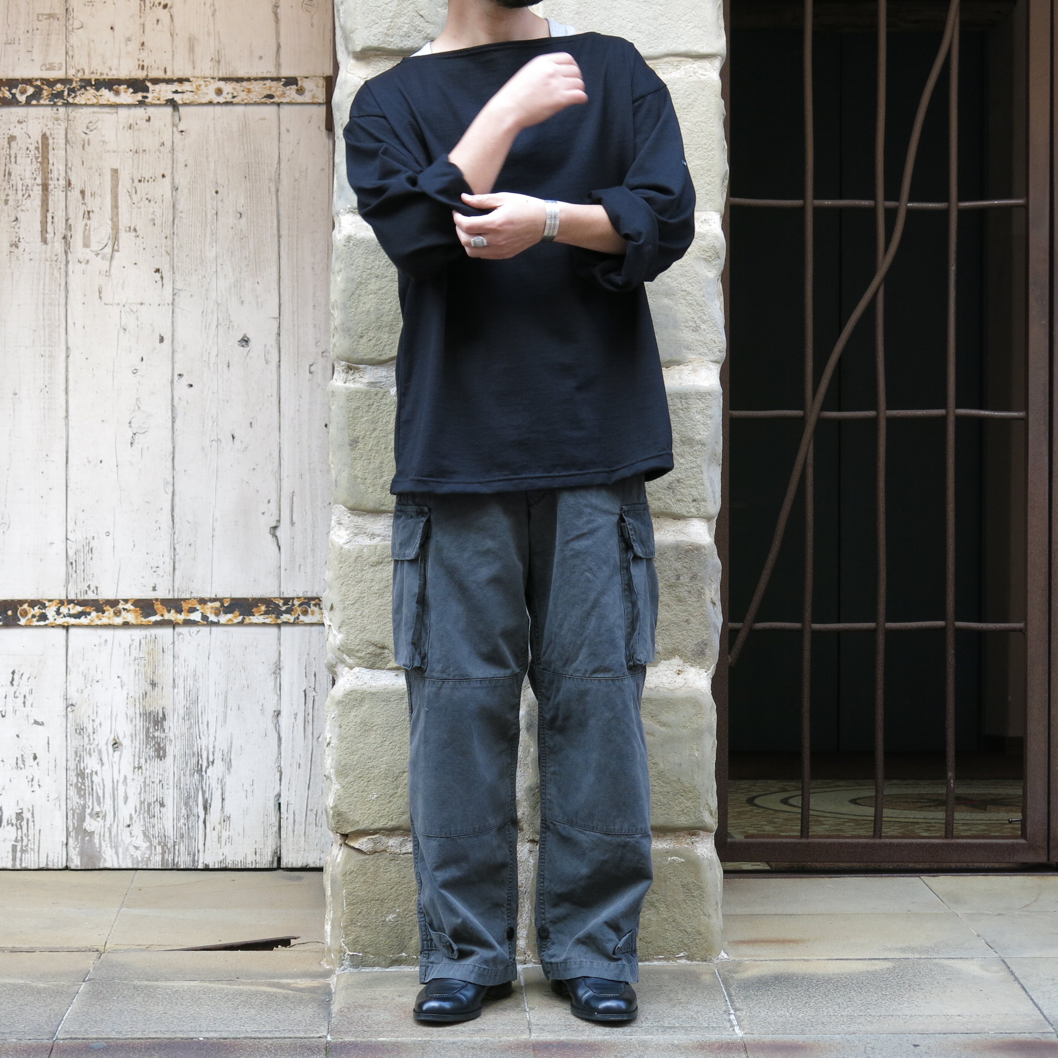 OUTIL  PANTALON BLESLE / GRAY　ウティ　M 47よろしくお願いいたします