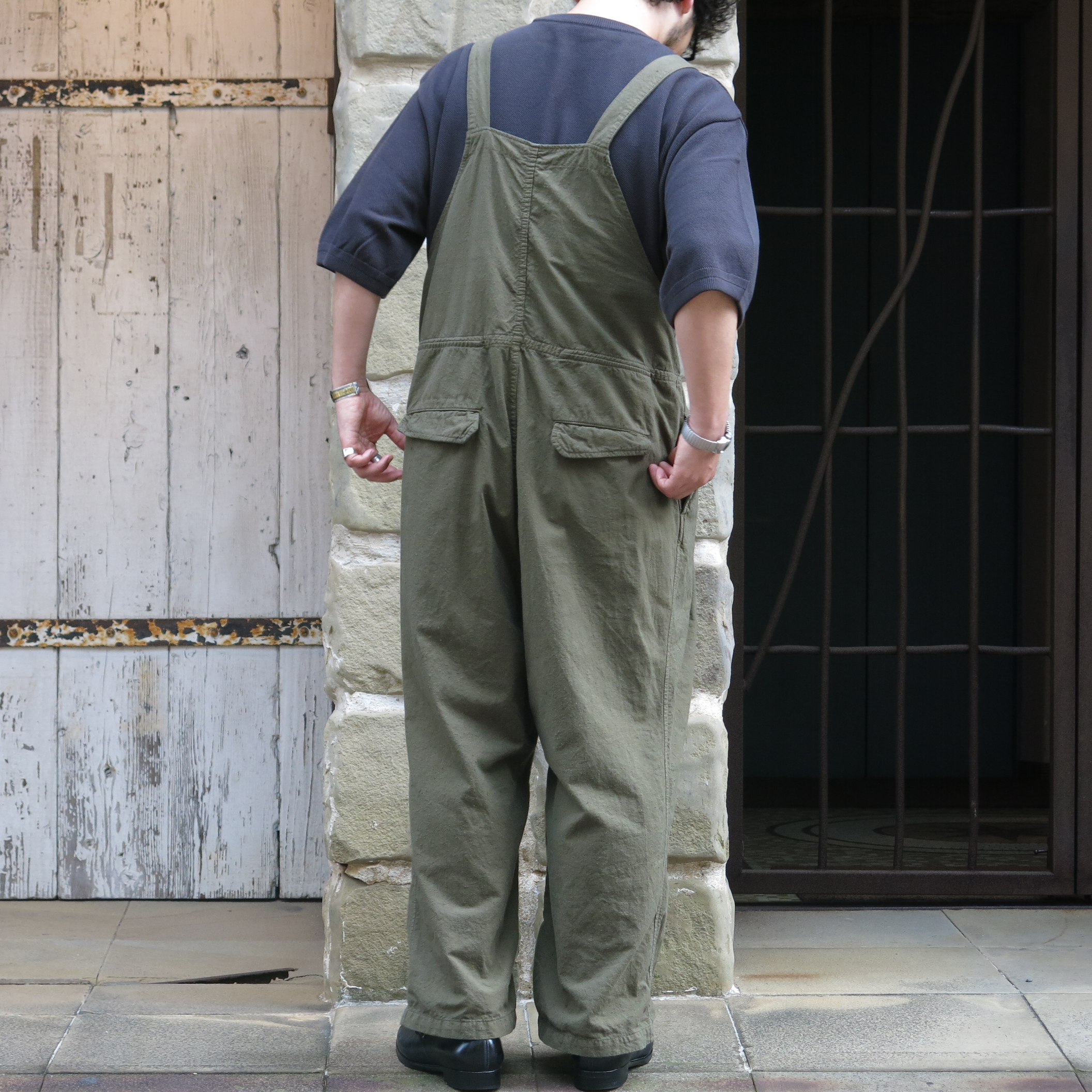 OUTIL ウティ PANTALON SAIX オーバーオール/サロペット/3 - パンツ