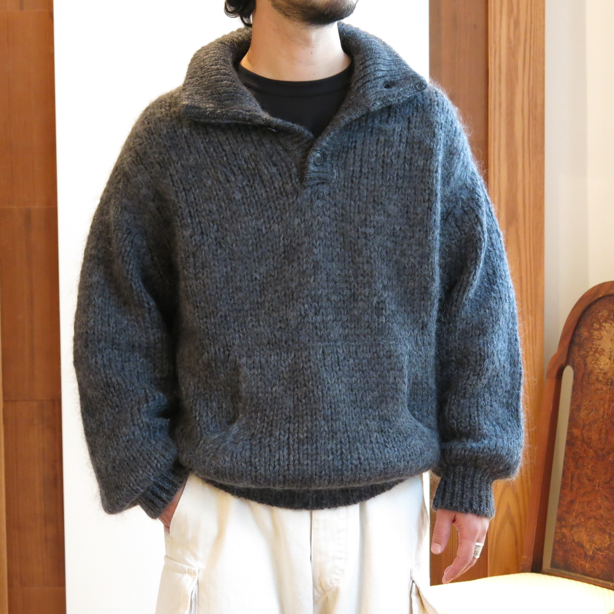 crepuscule MOHAIR LOWGAGE HIGH NECK 21aw一度短時間の着用のみです