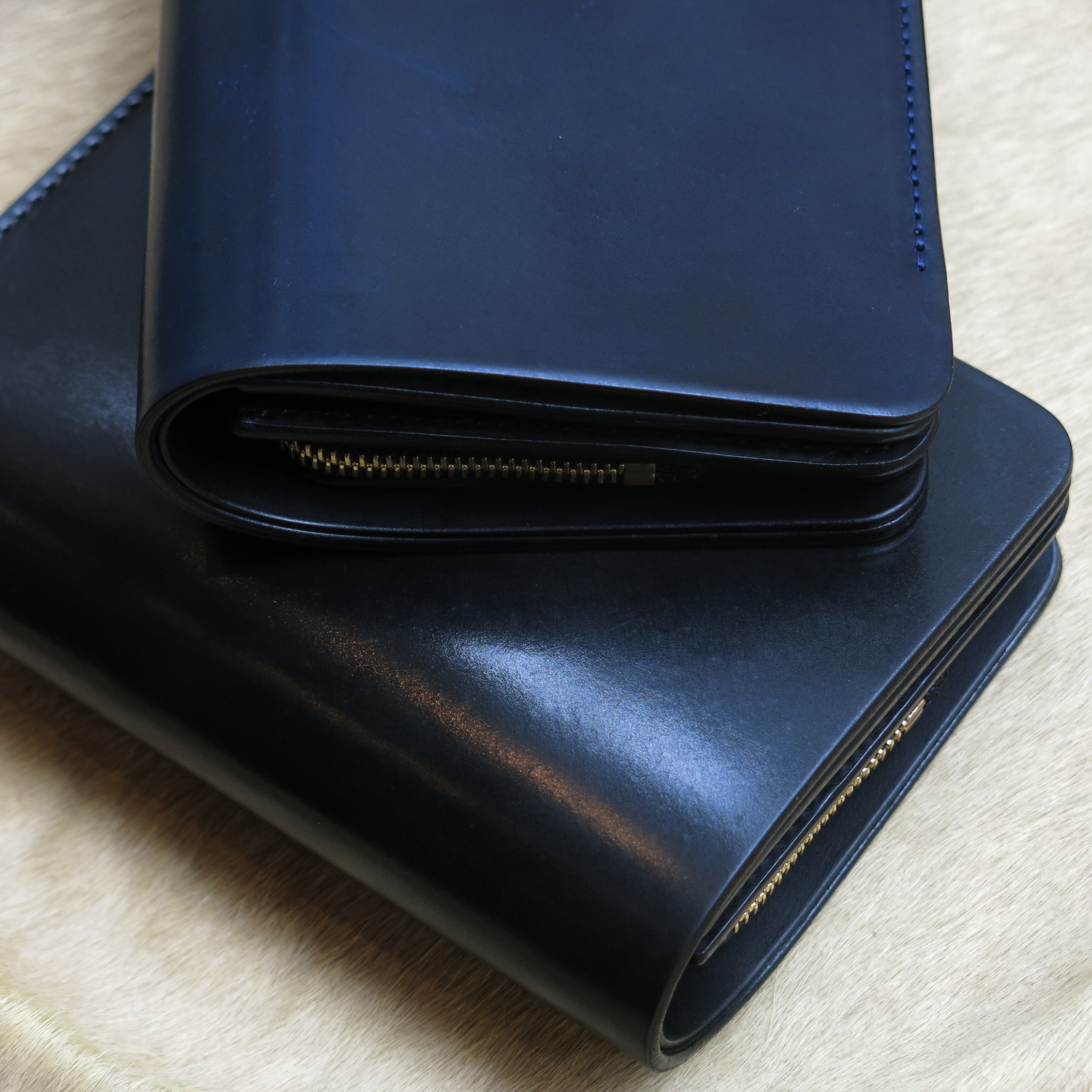 セット送料無料 forme short wallet コードバン 財布 Black - 通販