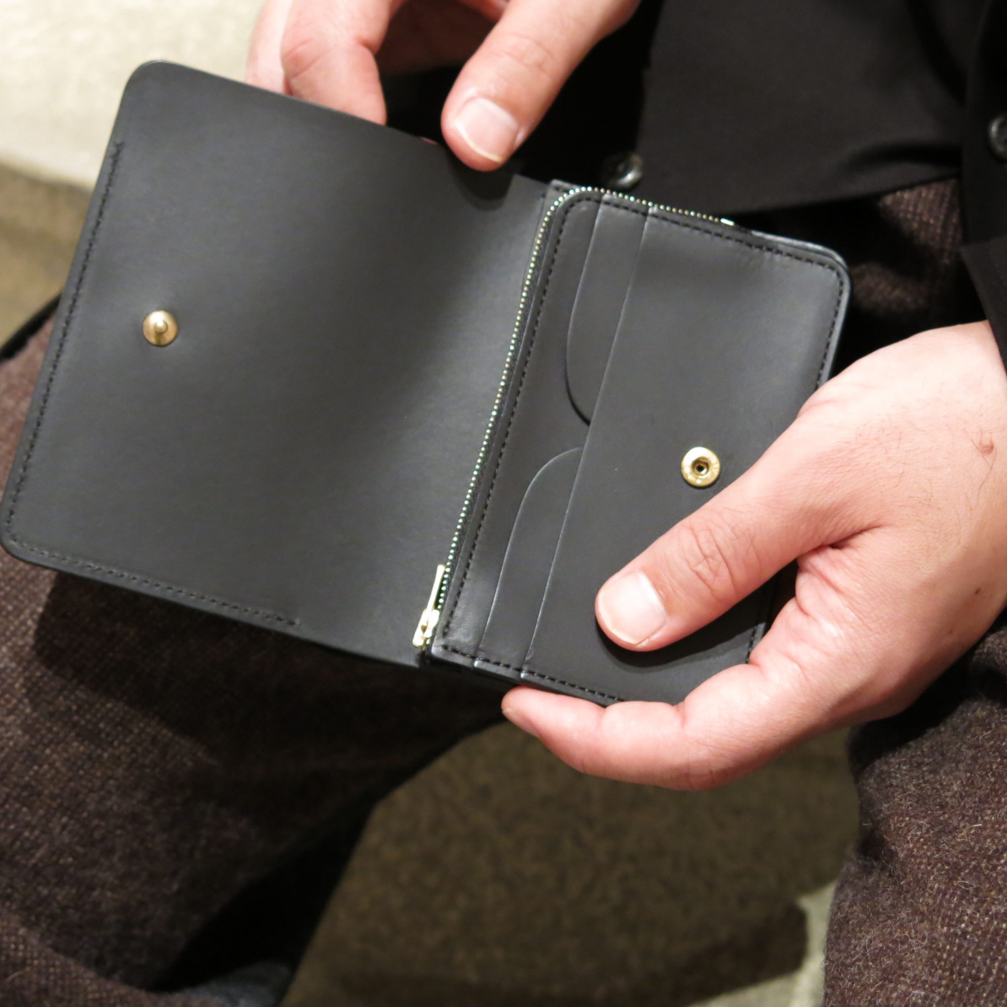 forme / フォルメ Short Wallet baby calf - ファッション小物