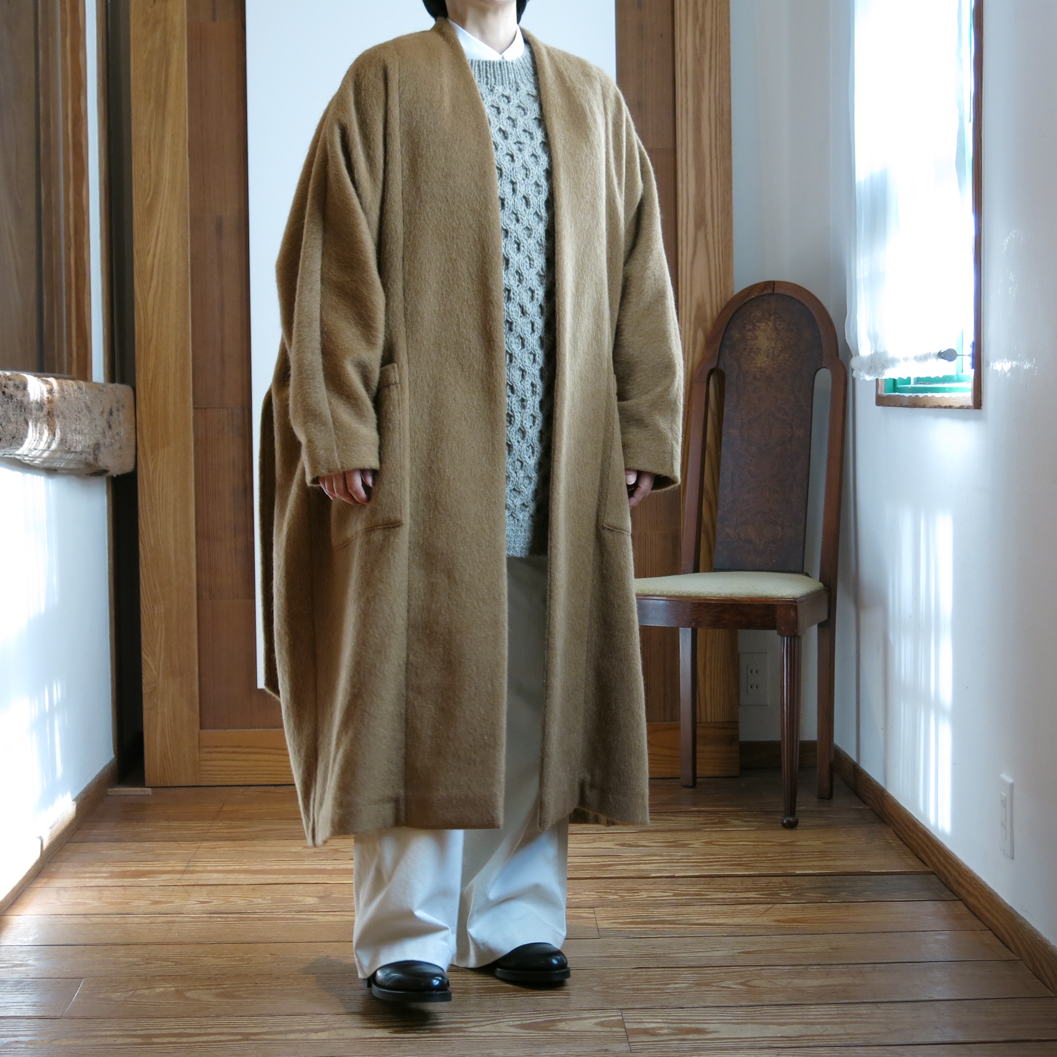 Honnete / dolman gown coat | TIBETAN MARKET