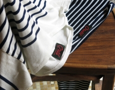 OUTIL / tricot nay / indigo basque shirts