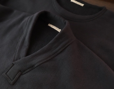 OLDE HOMESTEADER KNITWEAR / EXTRA COTTON FLEECE “BLACK COLLECTION”