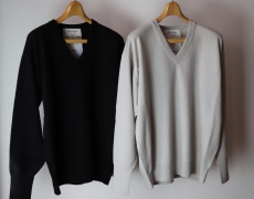 Olde H & Daughter / CASHMERE V NECK PULL OVER